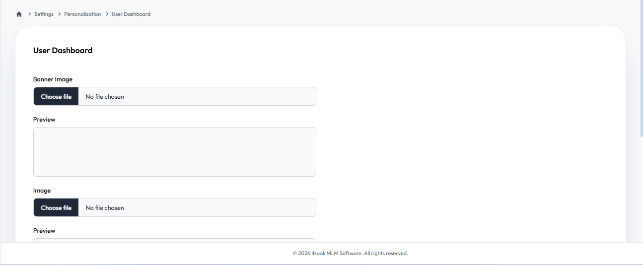 User Dashboard